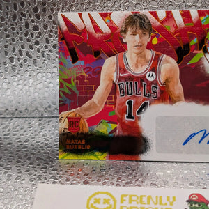 2024/25 Panini Court Kings Matas Buzelis Fresh Paint RC Auto /75 FRENLY BRICKS - Open 7 Days