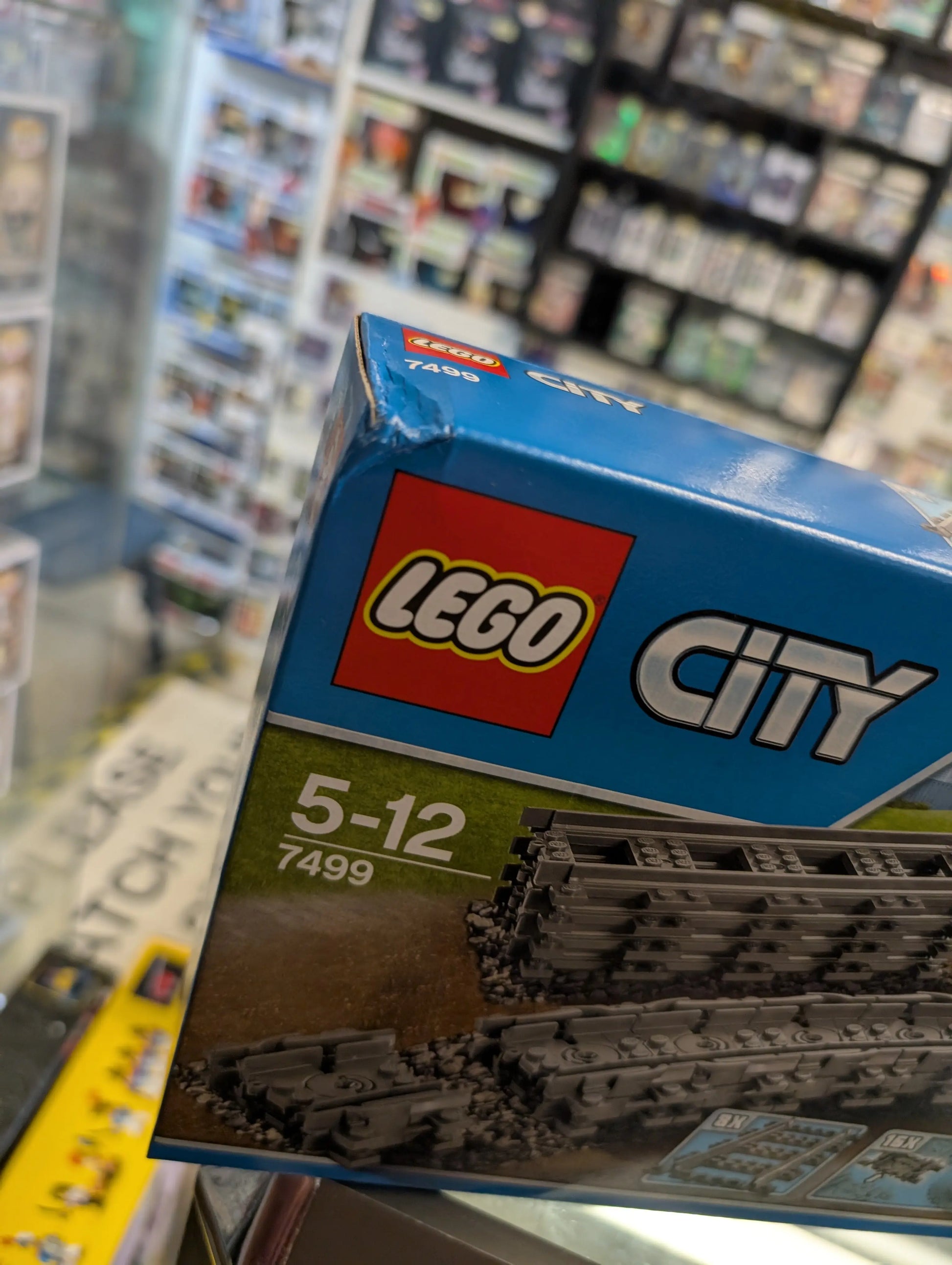 LEGO City 7499 Flexible & Straight Train Tracks New Retired Sealed Building Set FRENLY BRICKS - Open 7 Days