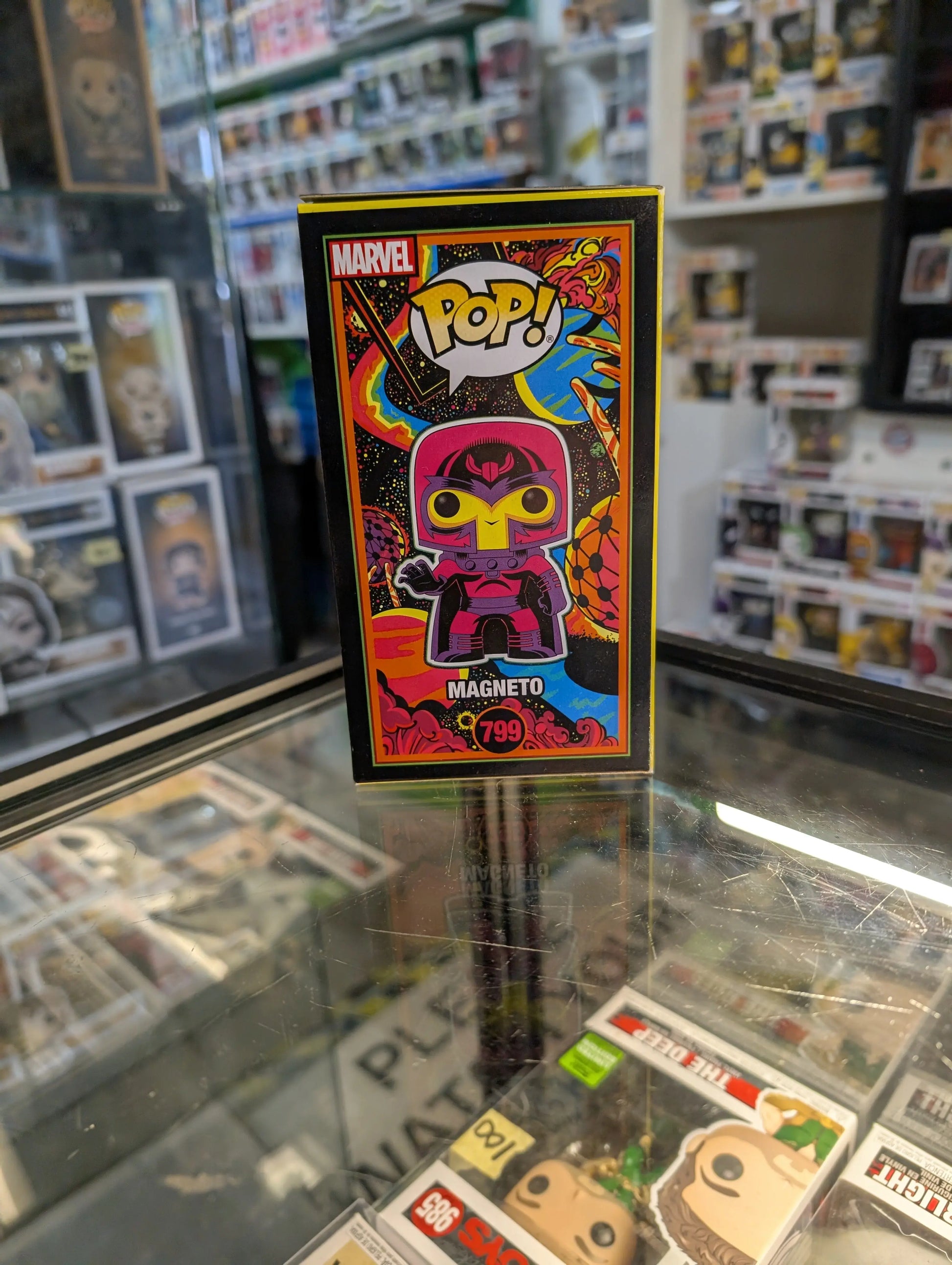 FUNKO Pop Vinyl Magneto #799 FRENLY BRICKS - Open 7 Days