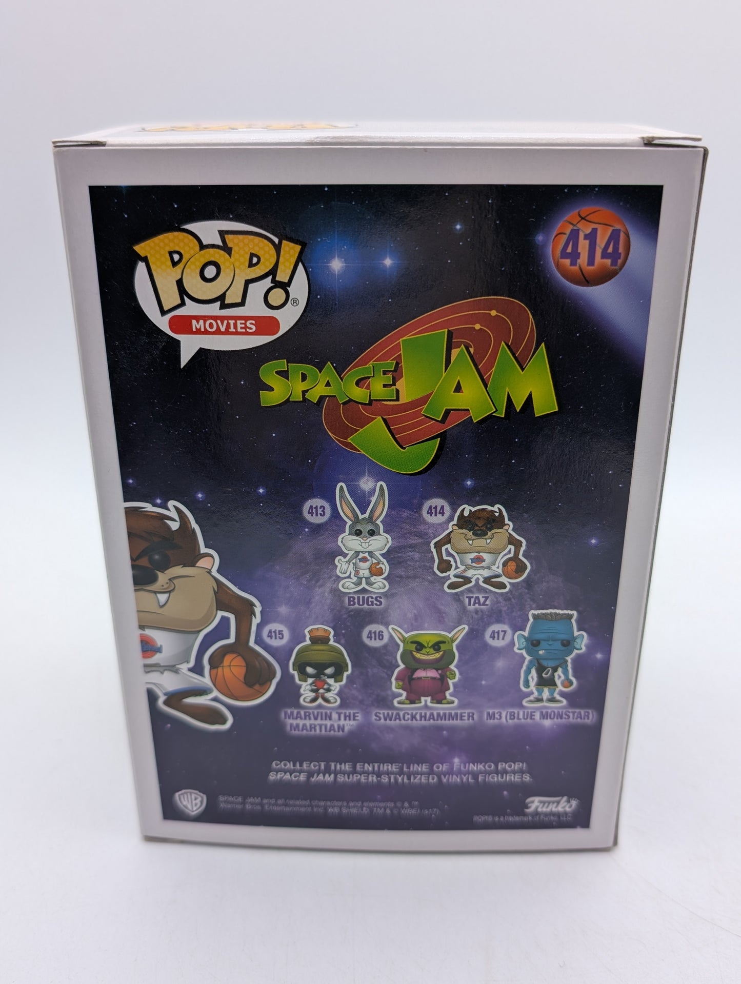 Funko Pop! Vinyl: Space Jam - Tasmanian "Taz" Devil (Chase) #414