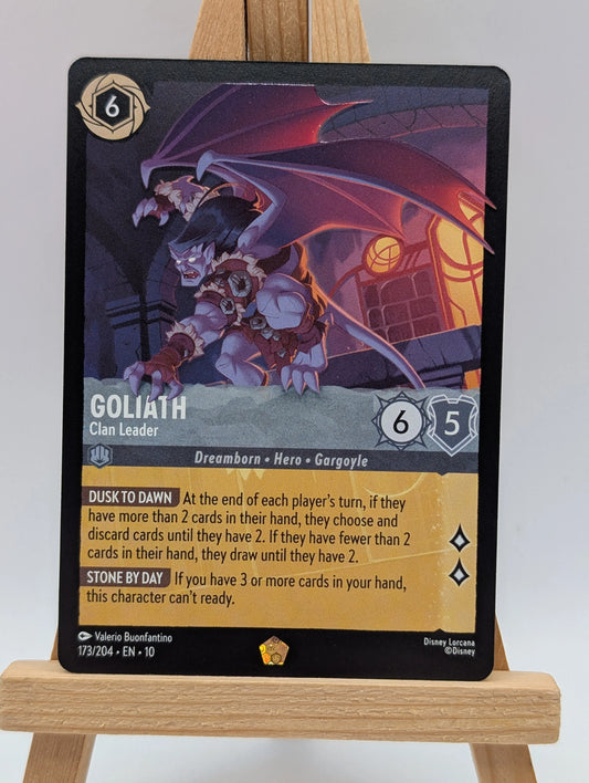 Lorcana Whispers In The Well Goliath - Clan Leader 173/204 NON FOIL FRENLY BRICKS - Open 7 Days