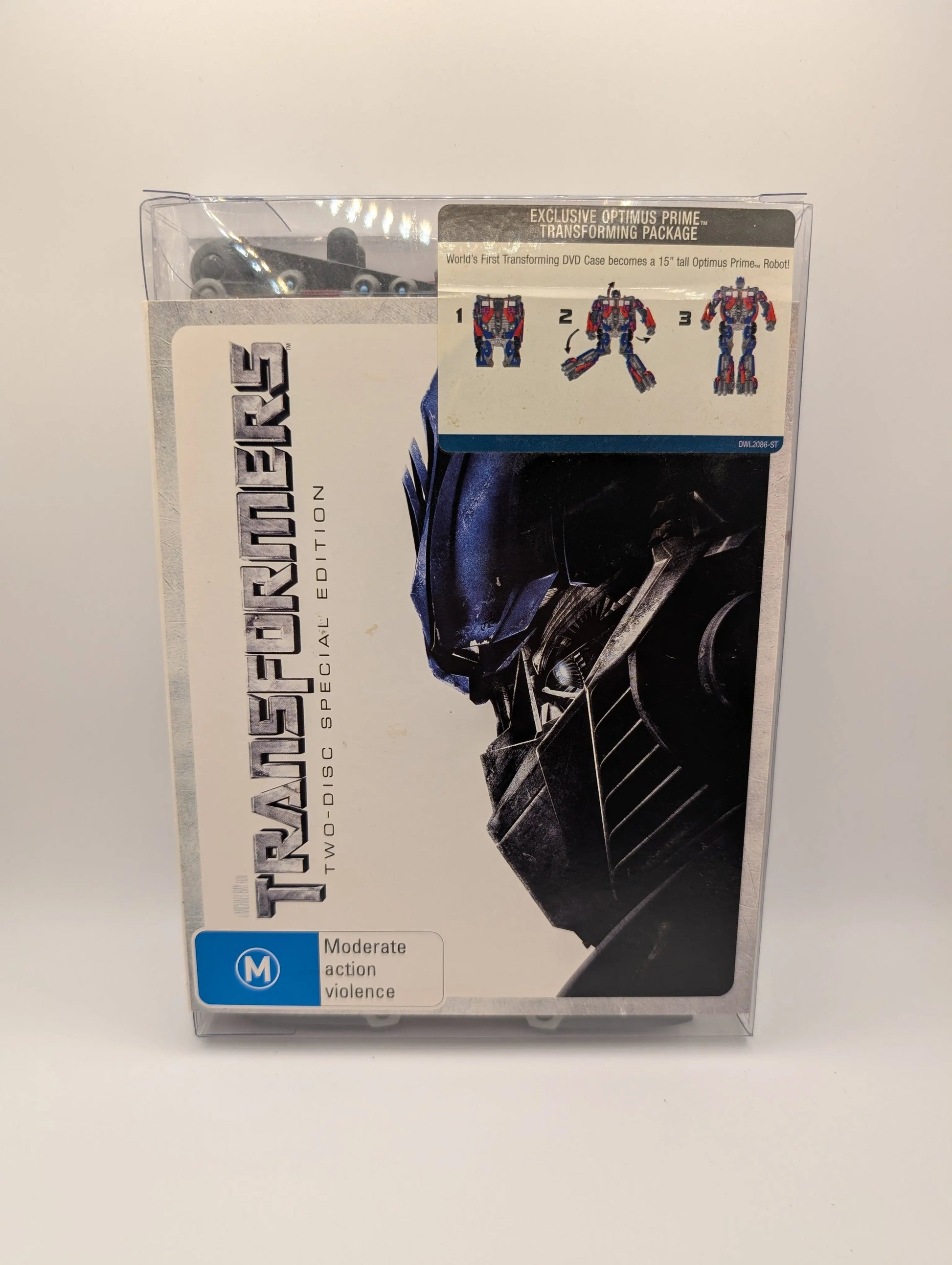 Transformers 2 Disc Special Edition in Optimus Prime Robot DVD FRENLY BRICKS - Open 7 Days
