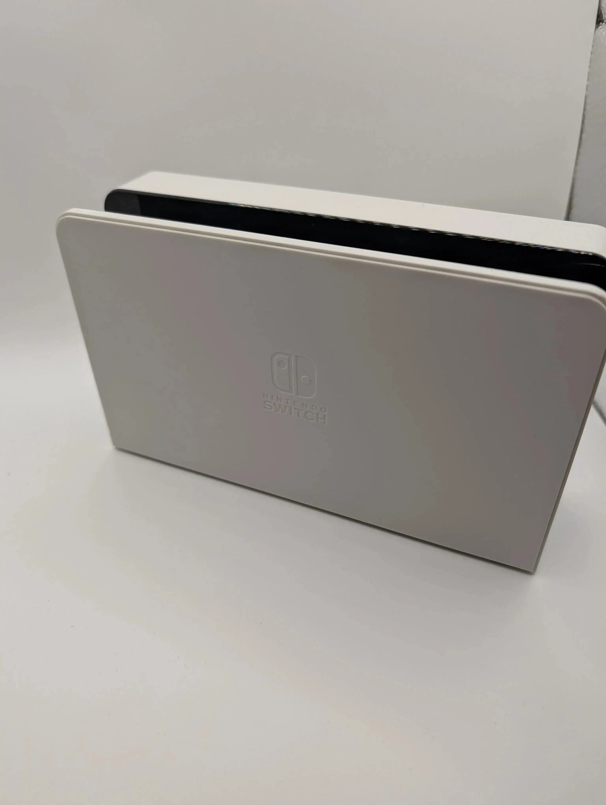 Nintendo Switch OLED MODEL Handheld Complete OOB W/ Charger, Base, 2 Games Lego Movie & Fast Furious FRENLY BRICKS - Open 7 Days