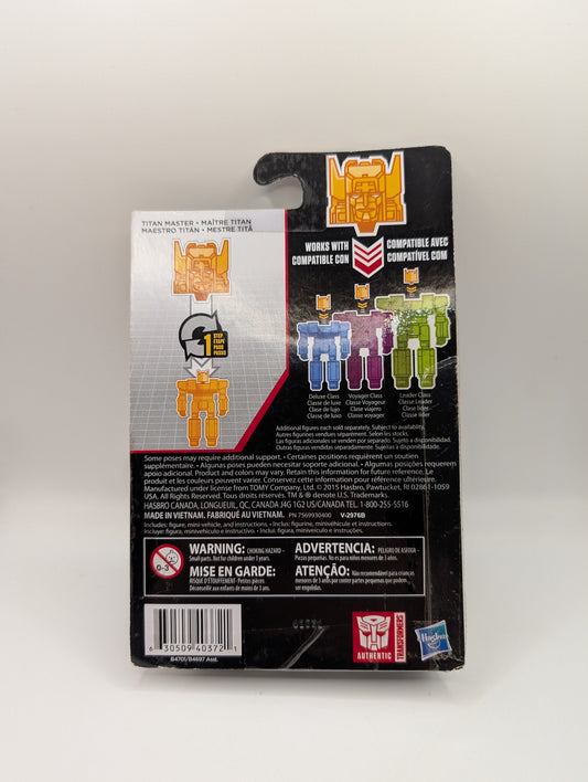 Transformers Generations Titans Return Titan Master LOUDMOUTH 2015 Action Figure FRENLY BRICKS - Open 7 Days