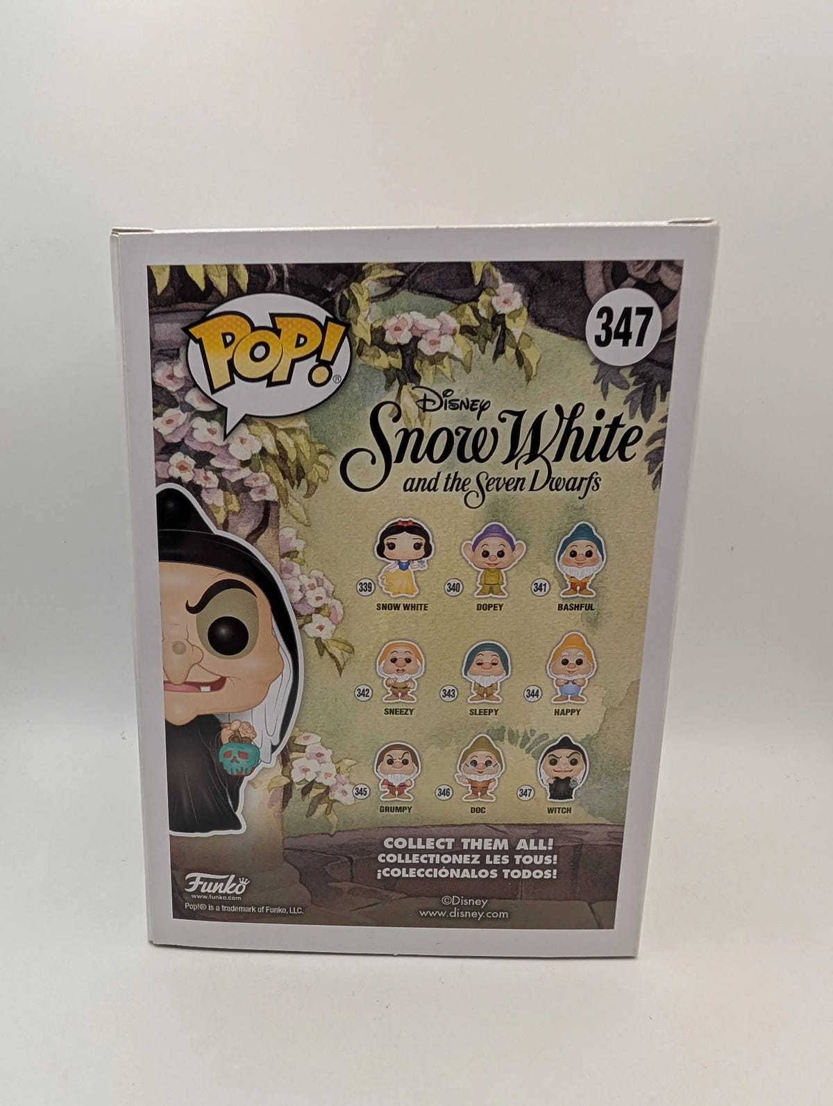Funko POP! Disney: Witch #347 Snow White and the Seven Dwarfs 80 Years FRENLY BRICKS - Open 7 Days image 3