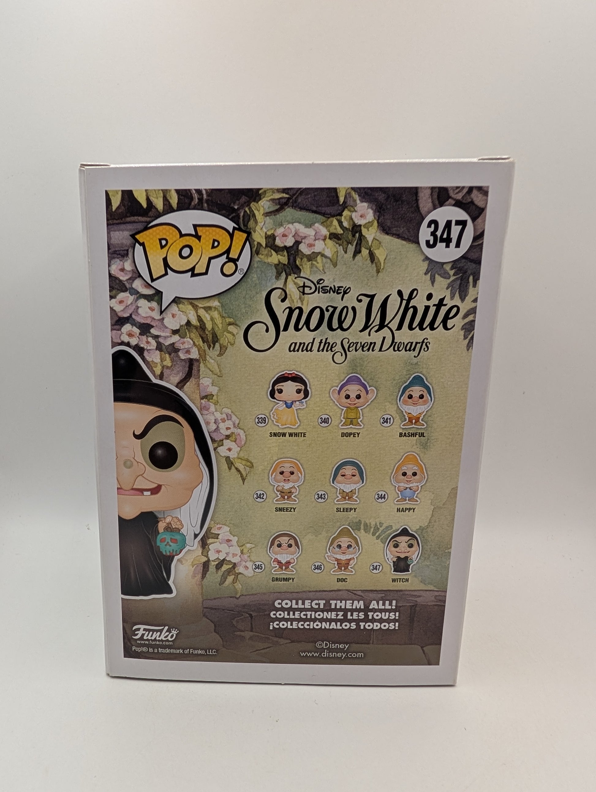 Funko POP! Disney: Witch #347 Snow White and the Seven Dwarfs 80 Years