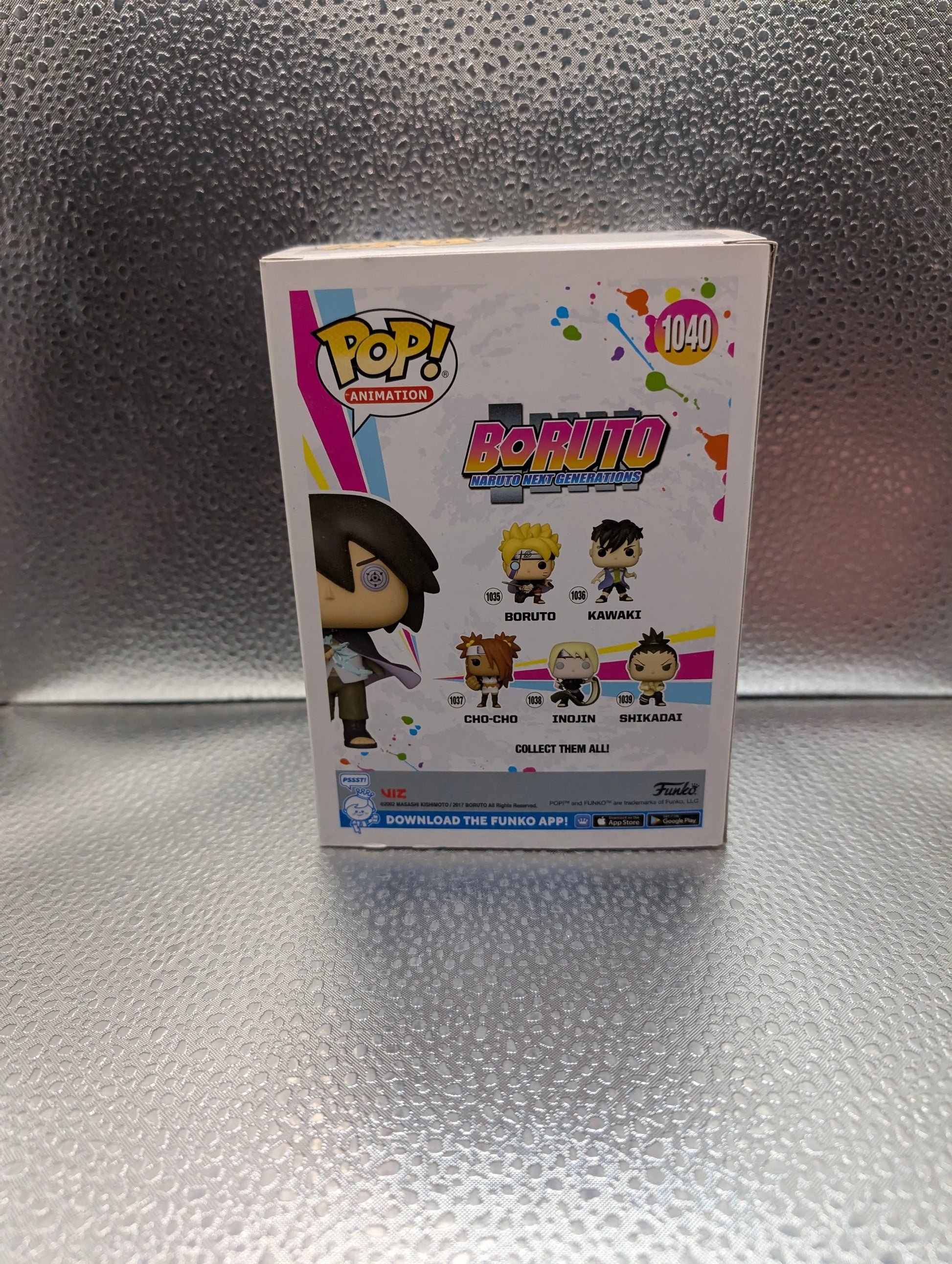 FUNKO Pop Vinyl Sasuke Boruto #1040 FRENLY BRICKS - Open 7 Days
