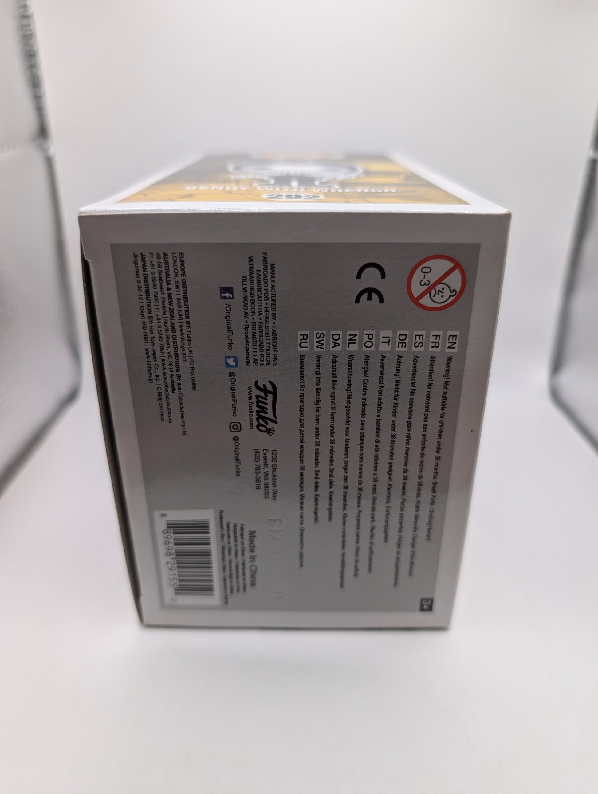 Funko Pop! Games: Bendy and the Ink Machine -  Bendy with Wrench Vinyl Figure 292 FRENLY BRICKS - Open 7 Days