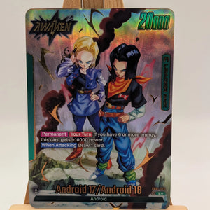 Android 17/Android 18 FB01-070 Alt Art Fusion World Dragon Ball English FRENLY BRICKS - Open 7 Days