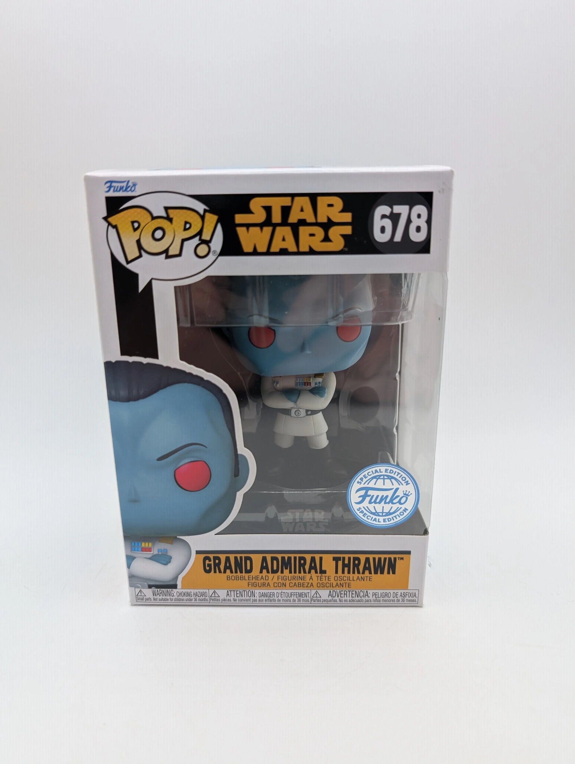 Star Wars - Rebels - Grand Admiral Thrawn #678 Funko Pop Vinyl Figure SE FRENLY BRICKS - Open 7 Days