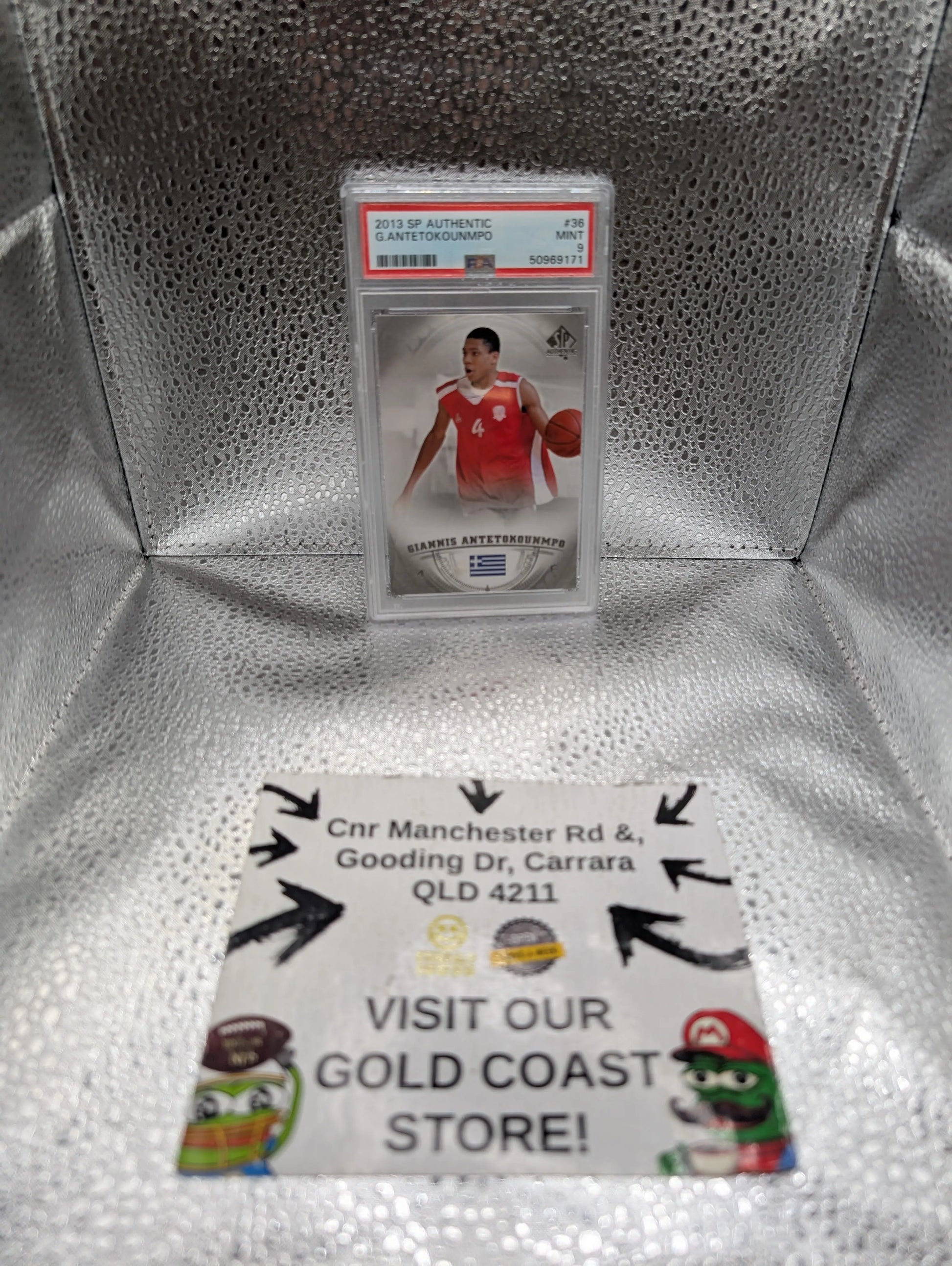 2013-14 SP Authentic - Giannis Antetokounmpo #36 (RC) Milwaukee Bucks Psa 9 FRENLY BRICKS - Open 7 Days