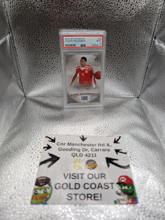 2013-14 SP Authentic - Giannis Antetokounmpo #36 (RC) Milwaukee Bucks Psa 9 FRENLY BRICKS - Open 7 Days
