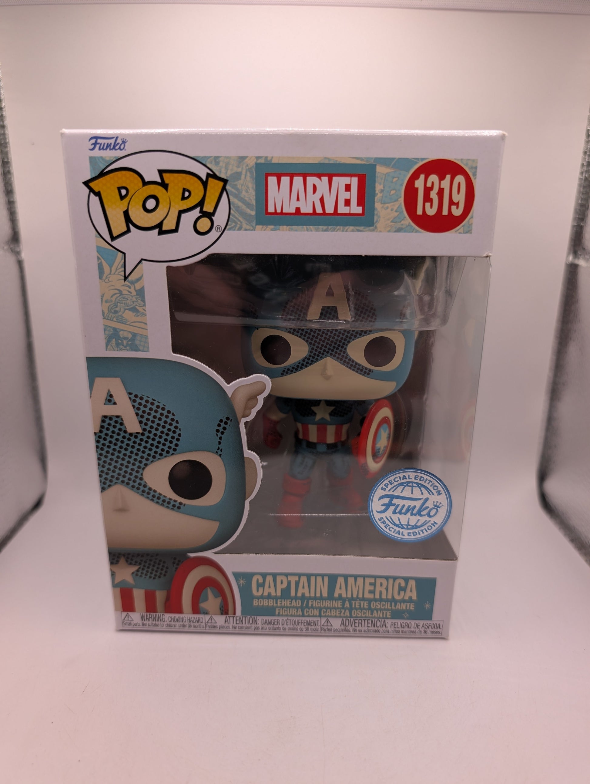 Funko POP! Marvel - Avengers End Game - Captain America #464 FRENLY BRICKS - Open 7 Days
