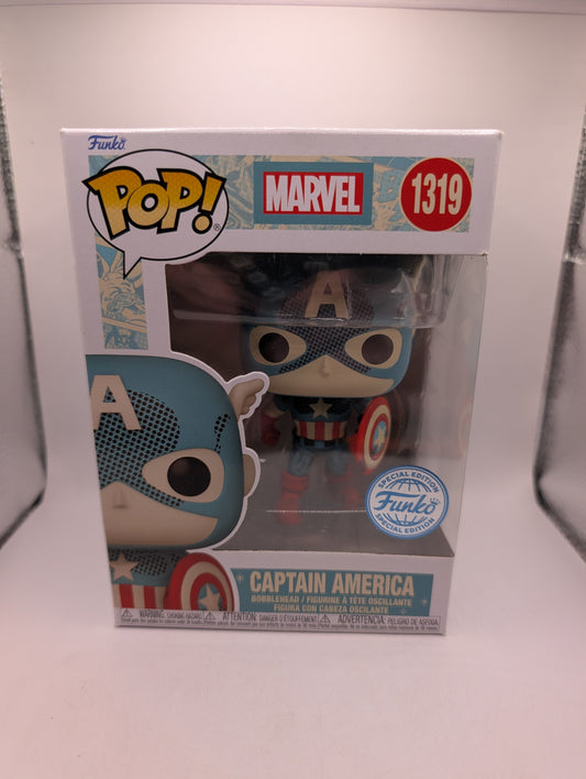 Funko POP! Marvel - Avengers End Game - Captain America #464 FRENLY BRICKS - Open 7 Days