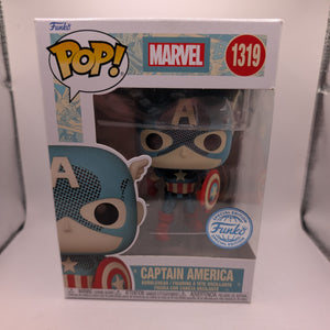 Funko POP! Marvel - Avengers End Game - Captain America #464 FRENLY BRICKS - Open 7 Days