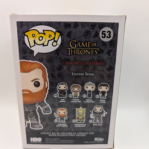 Tormund Giantsbane #53 - Game Of Thrones - Funko Pop Vinyl Figure