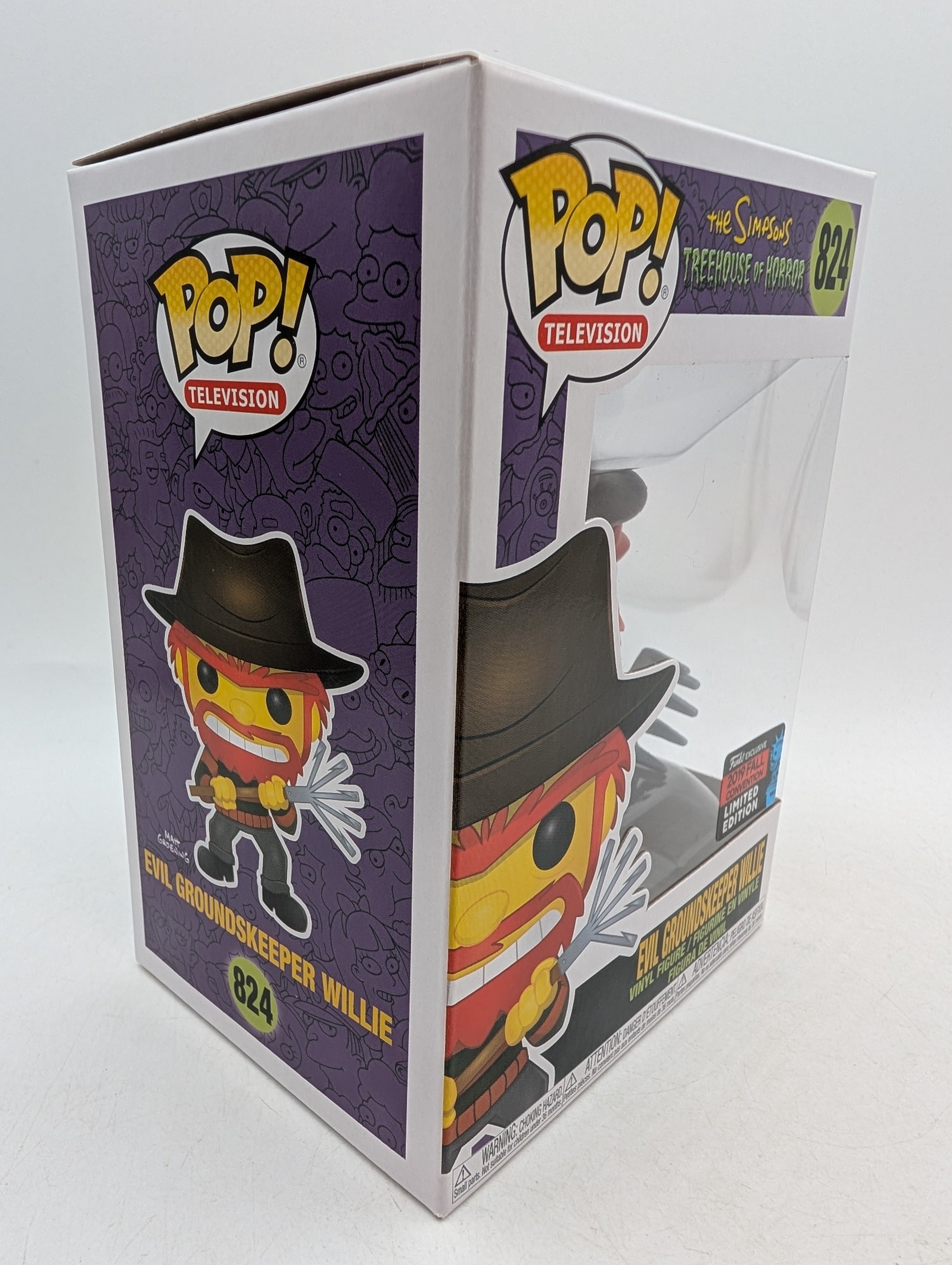 Funko POP! The Simpsons Treehouse of Horror Evil Groundskeeper Willie #824 2029 Fall Con image 8