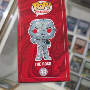 WWE - The Rock (Artist Series) Exclusive Pop! Vinyl with Protector FRENLY BRICKS - Open 7 Days