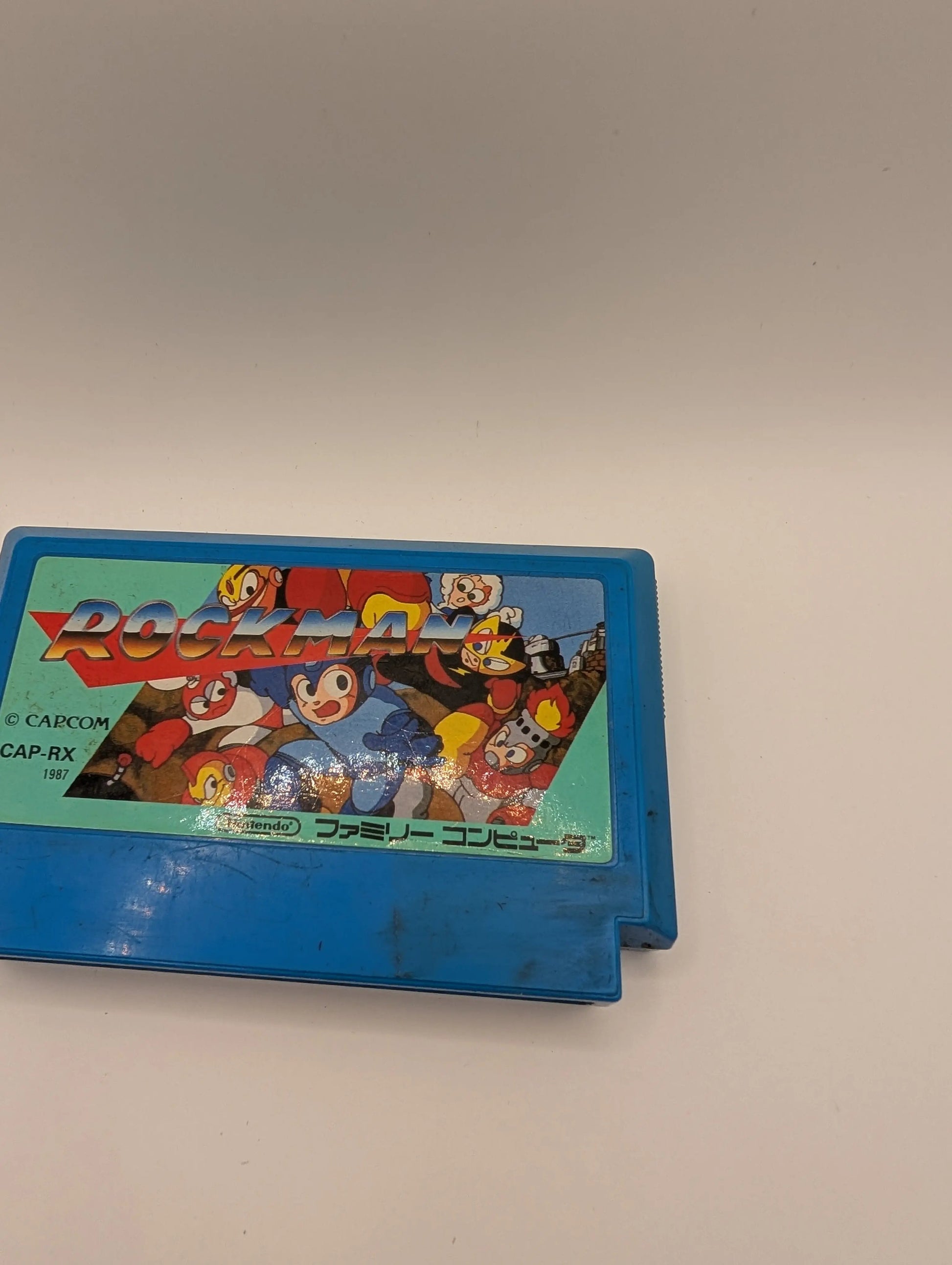 Rockman 1 Megaman Famicom FC NES Nintendo Japan Retro Game Vintage Used FRENLY BRICKS - Open 7 Days