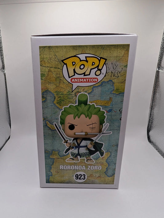 Roronoa Zoro 923 One Piece Funko Pop Vinyl Exclusive FRENLY BRICKS - Open 7 Days