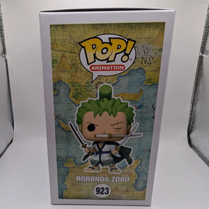 Roronoa Zoro 923 One Piece Funko Pop Vinyl Exclusive FRENLY BRICKS - Open 7 Days