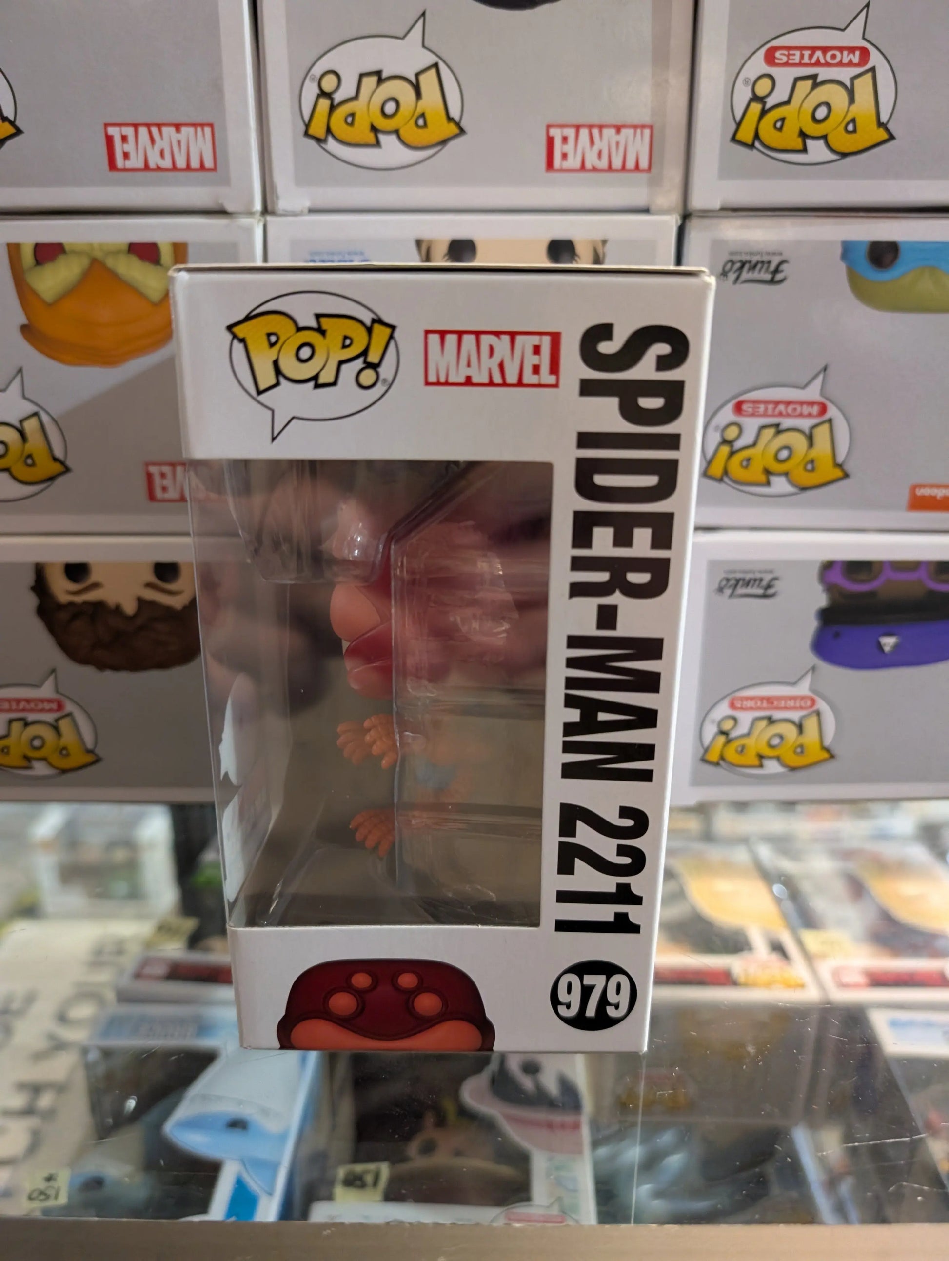 Funko Pop! Marvel: Year of The Spider- Spiderman 2211 FRENLY BRICKS - Open 7 Days