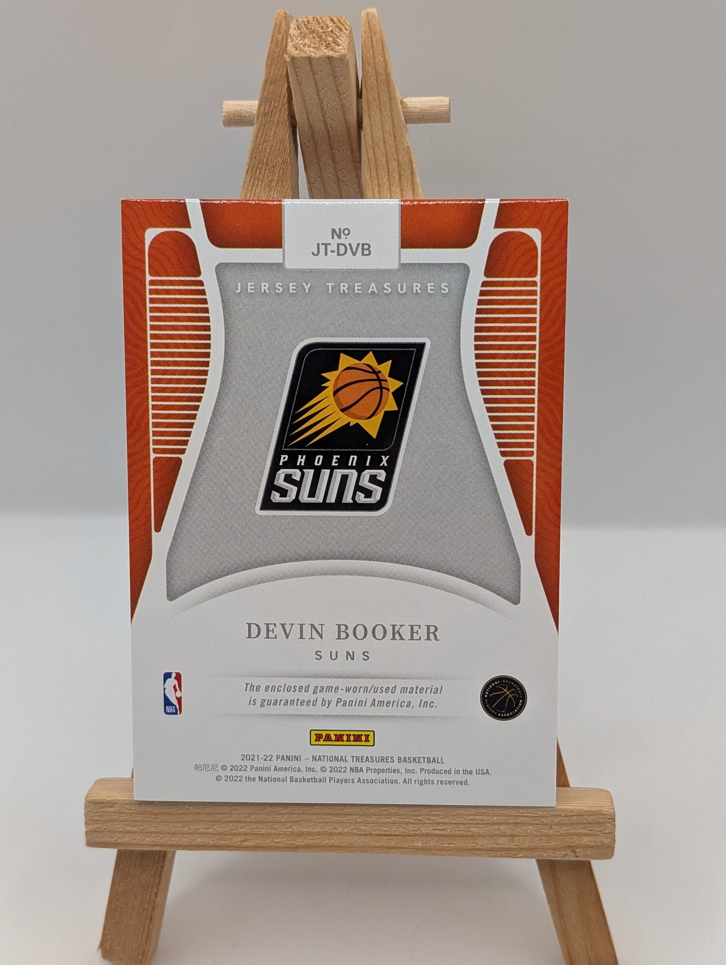 2021 Panini National Treasures Devin Booker Game Used Patch /25 FRENLY BRICKS - Open 7 Days