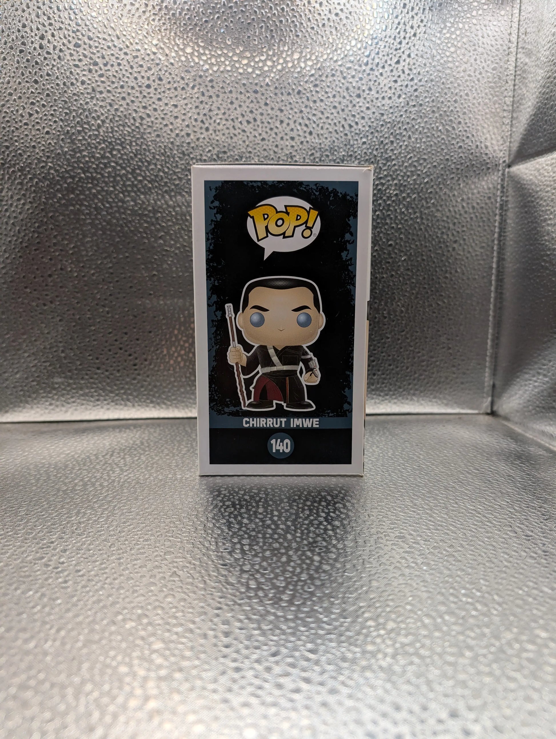 FUNKO Pop Vinyl Chirrut Imwe Star Wars #140 FRENLY BRICKS - Open 7 Days