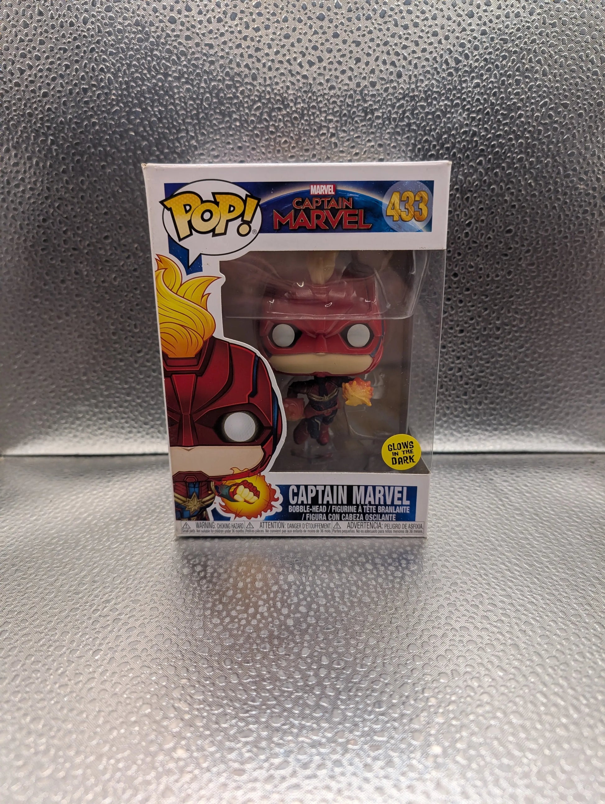 FUNKO Pop Vinyl Captain Marvel #433 FRENLY BRICKS - Open 7 Days