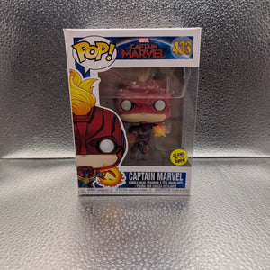 FUNKO Pop Vinyl Captain Marvel #433 FRENLY BRICKS - Open 7 Days