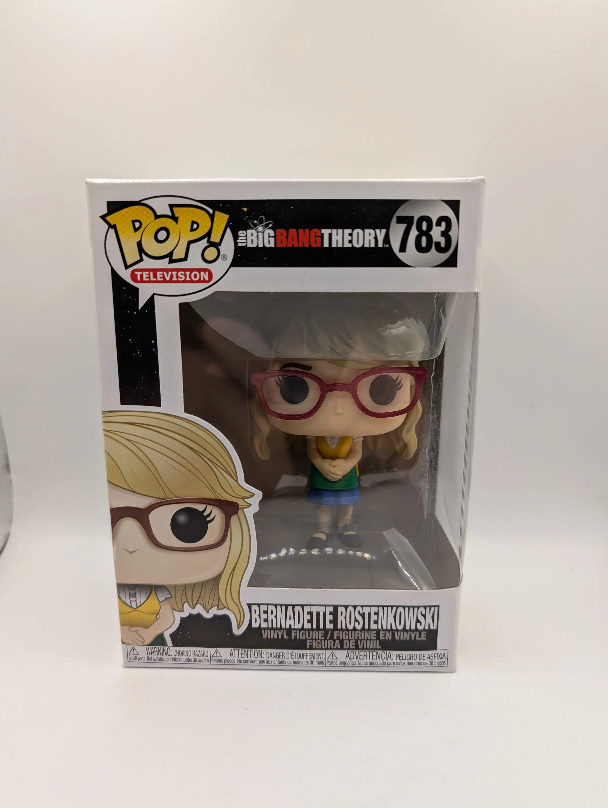 Funko Pop! The Big Bang Theory: Bernadette Rostenkowski #783 Vaulted FRENLY BRICKS - Open 7 Days image 1