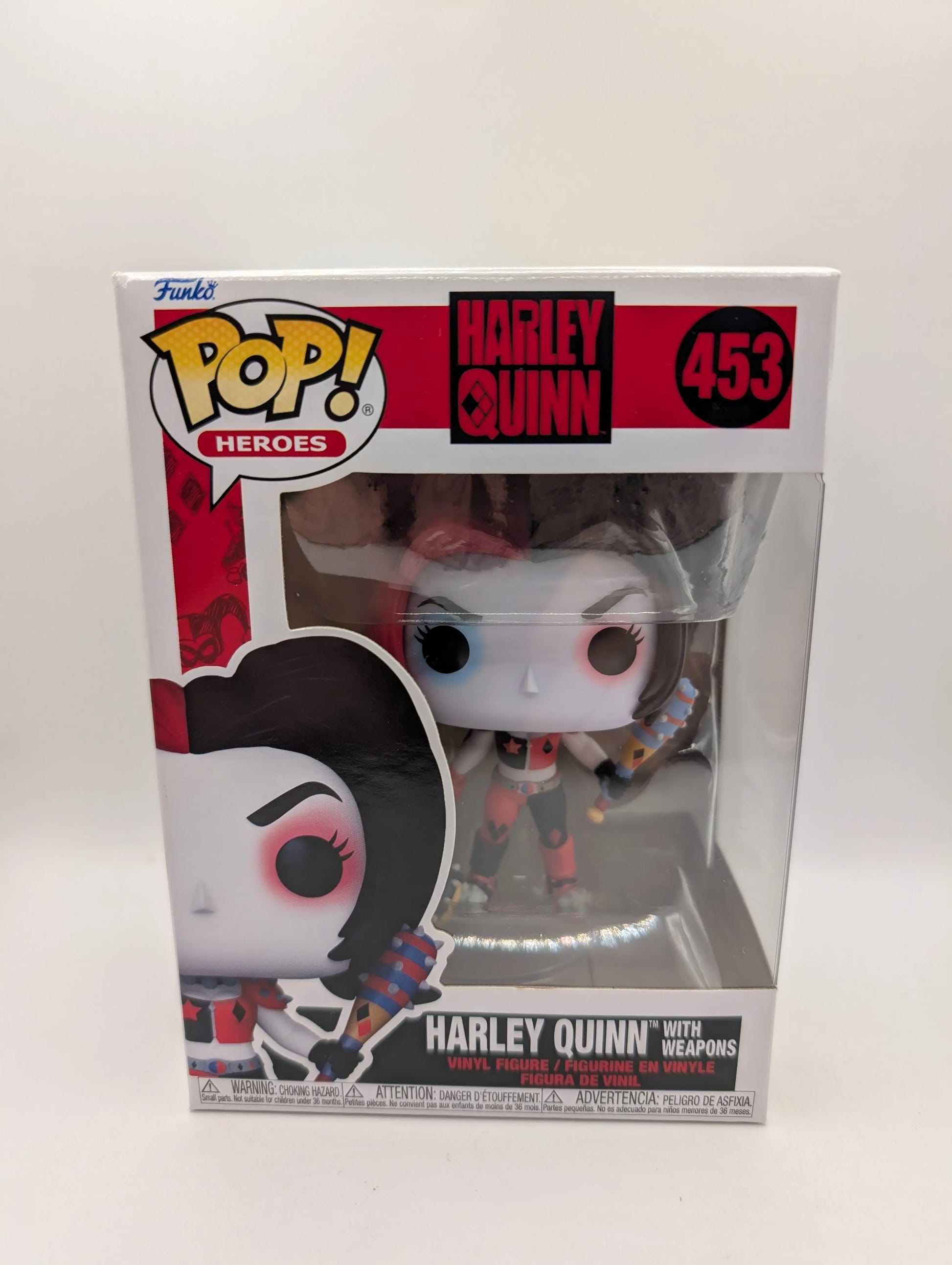 Funko Pop DC Harley Quinn with Weapons #453 Vinyl Figure FRENLY BRICKS - Open 7 Days image 1