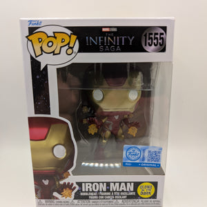 Funko Avengers Endgame Iron Man Beams Glow In The Dark Pop! Vinyl Figure #1555