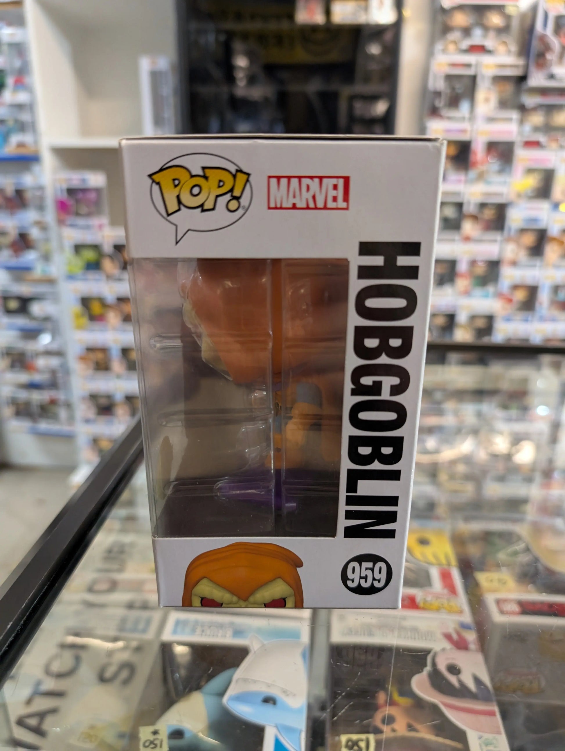 Funko Pop! Movies: Marvel: Hobgoblin Vinyl - 959 FRENLY BRICKS - Open 7 Days
