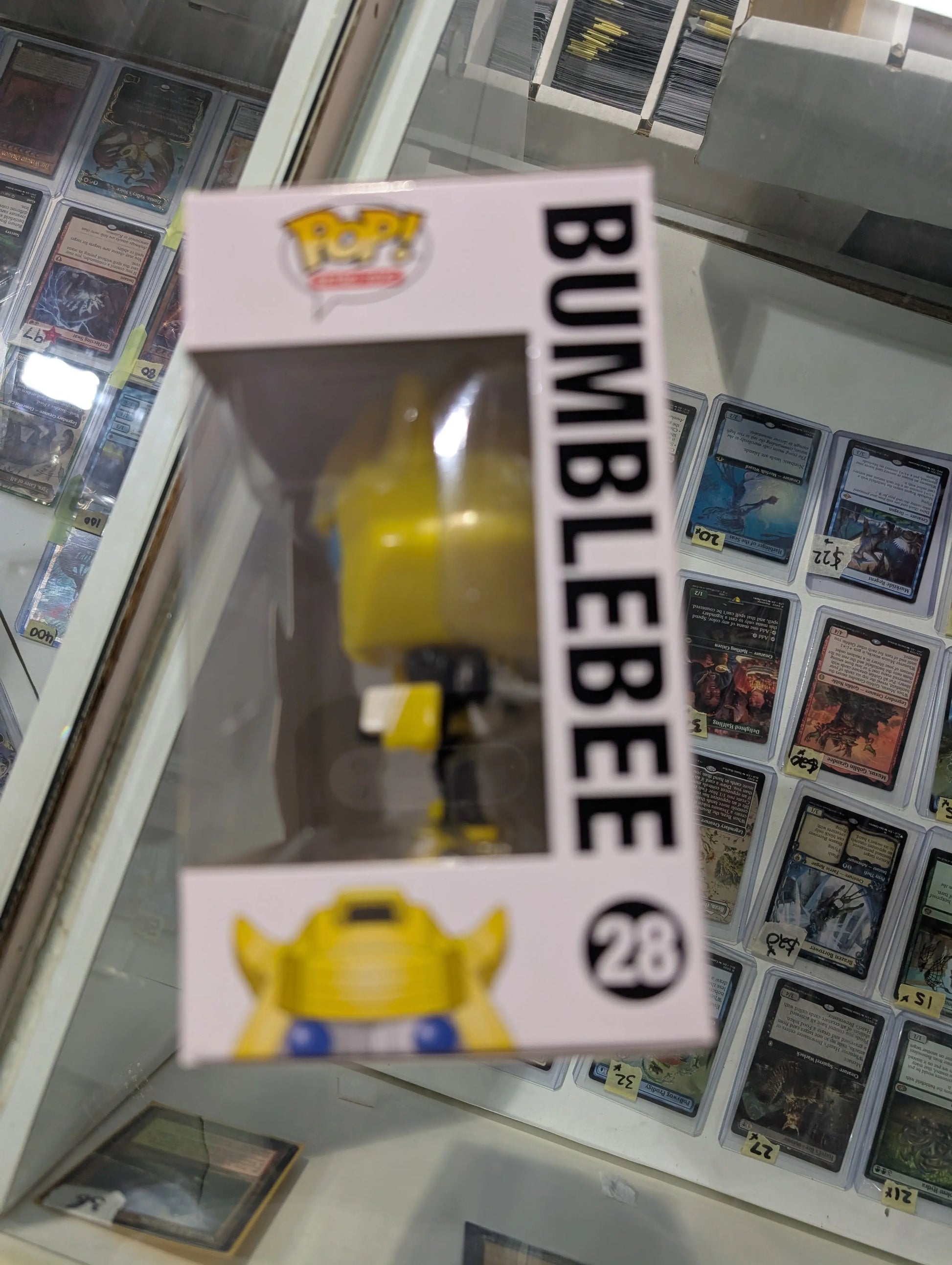 FUNKO POP VINYL RETRO TOYS TRANSFORMERS BUMBLEBEE WITH WINGS #28 EXCLUSIVE FRENLY BRICKS - Open 7 Days