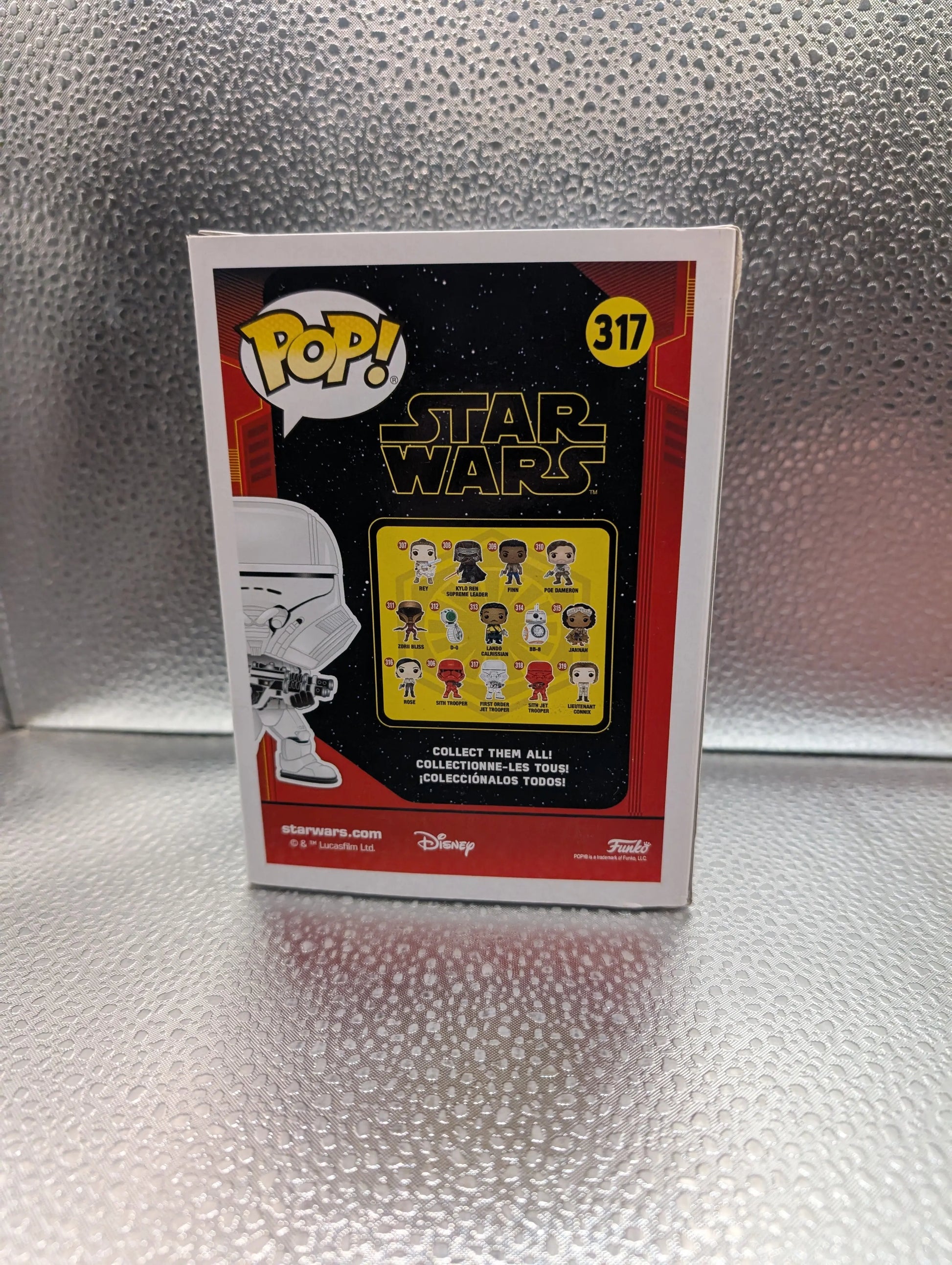 FUNKO Pop Vinyl First Order Jet Trooper Star Wars #317 FRENLY BRICKS - Open 7 Days