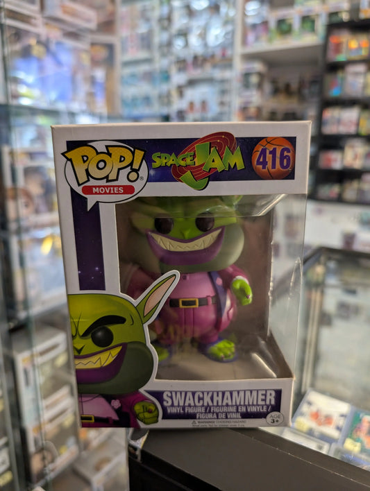 Swack Hammer Pop 416 - Space Jam Funko Pop! Vinyl 2017 - Vaulted FRENLY BRICKS - Open 7 Days