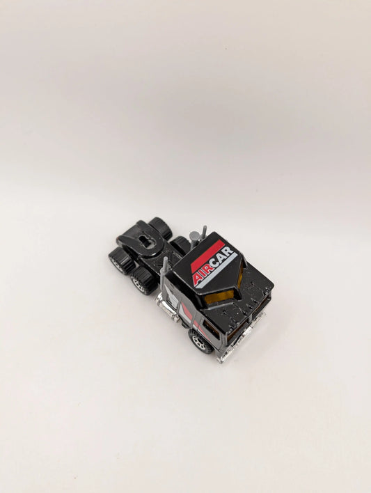 Matchbox 1981 Kenworth Truck Hauler Air Car Black Diecast 1:90 Thailand Semi FRENLY BRICKS - Open 7 Days