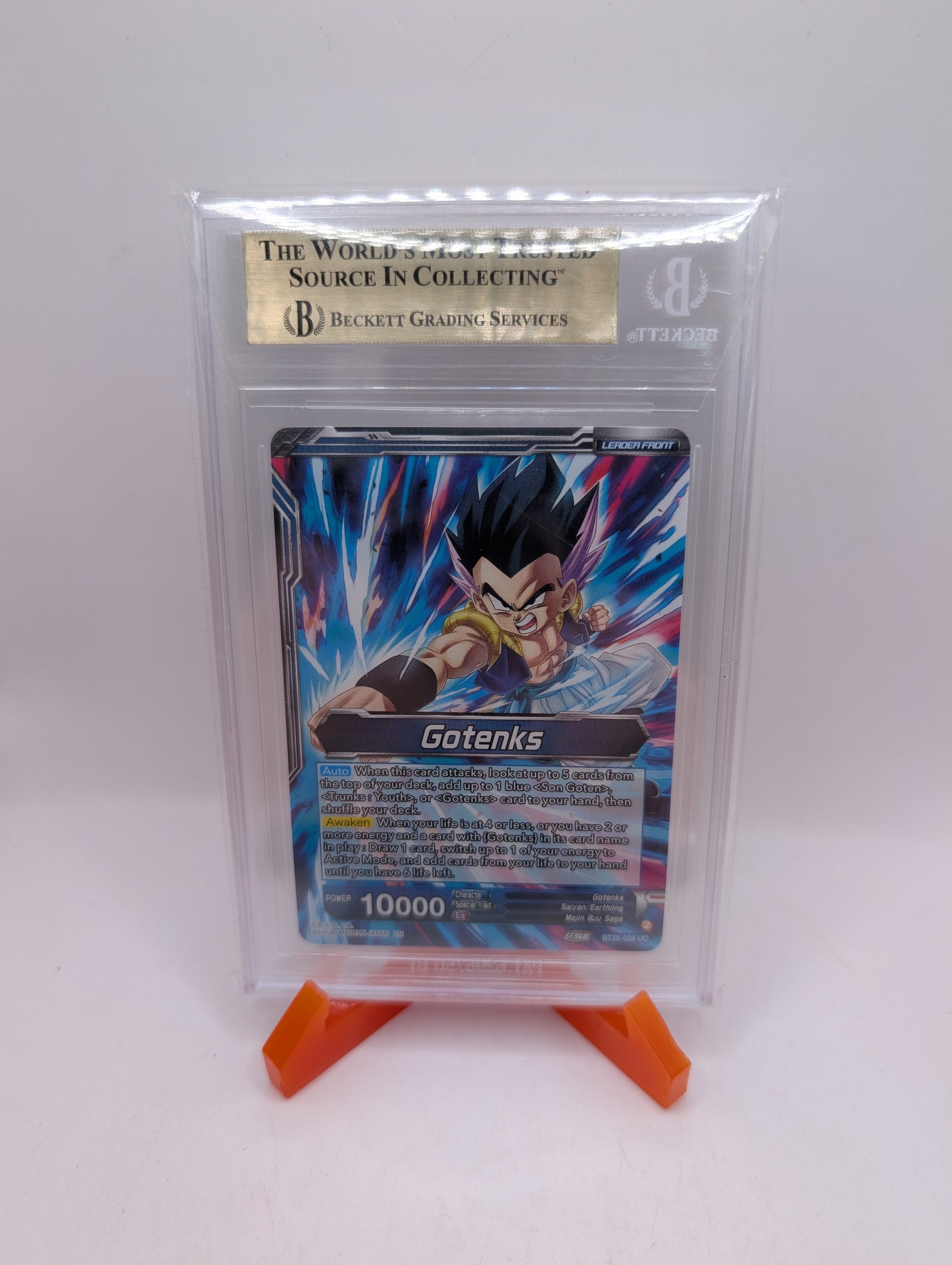 SS3 Gotenks Power of the Strongest Rookie BT25-036 Dragon Ball Masters BGS 10 FRENLY BRICKS - Open 7 Days