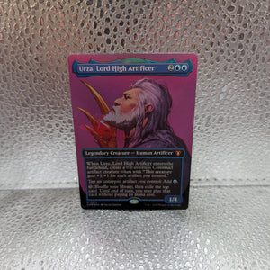 MTG English Urza, Lord High Artificer (Borderless) NM Foil Commander Masters 0674 FRENLY BRICKS - Open 7 Days