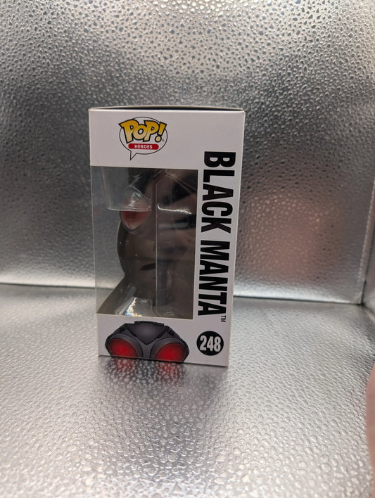 FUNKO Pop Vinyl Black Manta Aquaman #248 FRENLY BRICKS - Open 7 Days