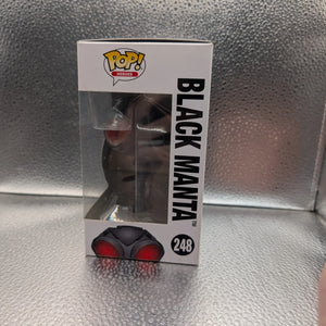 FUNKO Pop Vinyl Black Manta Aquaman #248 FRENLY BRICKS - Open 7 Days