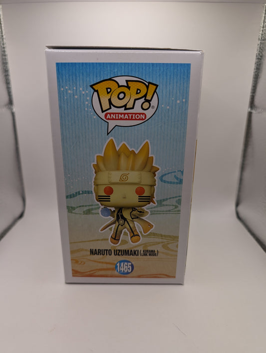 Pop Naruto Uzumaki Kurama Link Mode #1465 Glow Chase Funko Pop Vinyl FRENLY BRICKS - Open 7 Days
