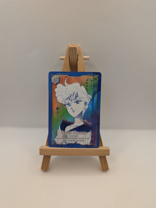 JIMMY CHOO x SAILOR MOON Collector Card - Sailor Uranus Rainbow FRENLY BRICKS - Open 7 Days