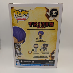 Funko Pop Animation Trigun 1557 Legato Bluesummers Anime Vinyl Figure FRENLY BRICKS - Open 7 Days