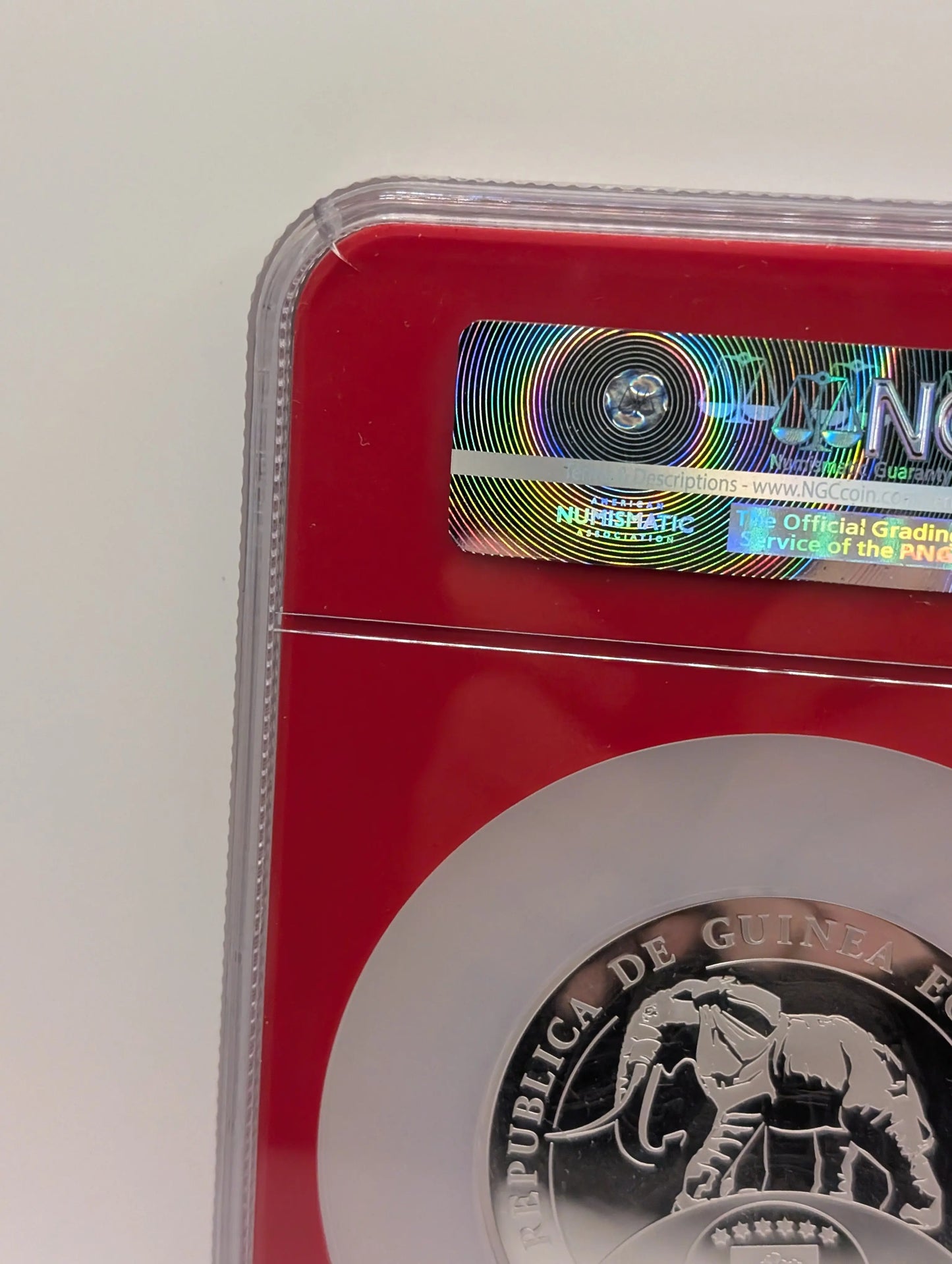 Equatorial Guinea 2017 Silver 1,000 Francos Donald Trump Inaugural Releases NGC Proof-70 UC (Red Frame Holder FRENLY BRICKS - Open 7 Days