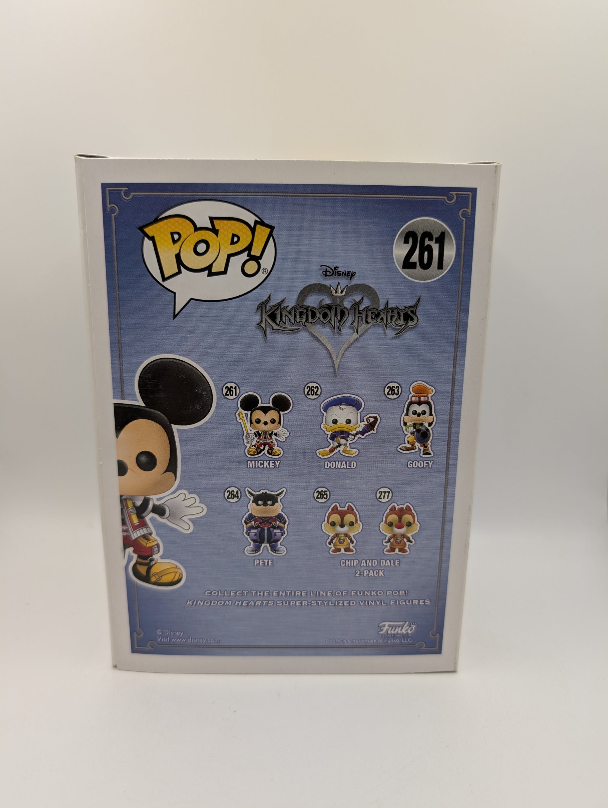 #261 Mickey - Kingdom Hearts - Funko Pop! Vinyl Figure