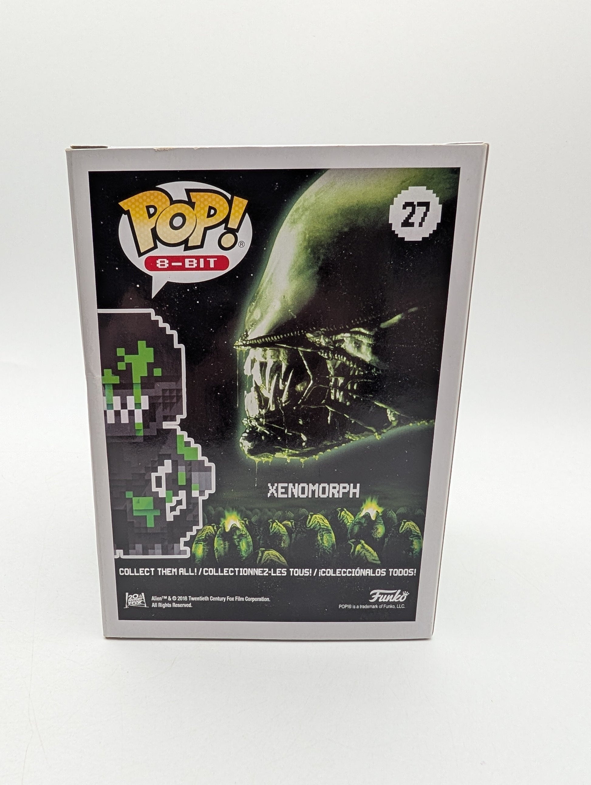 Funko Pop! 8-Bit Alien Bloody Xenomorph PX Previews Exclusive Vinyl Figure #27 FRENLY BRICKS - Open 7 Days