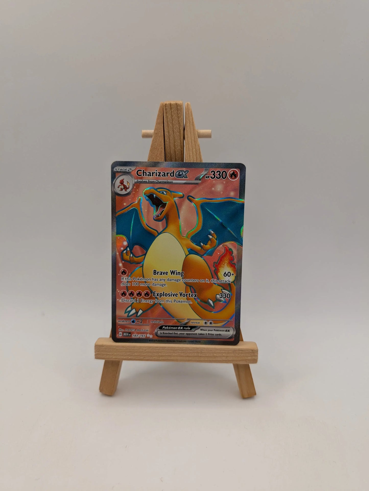 Pokémon TCG Charizard ex Scarlet & Violet-151 183/165 Holo Ultra Rare FRENLY BRICKS - Open 7 Days