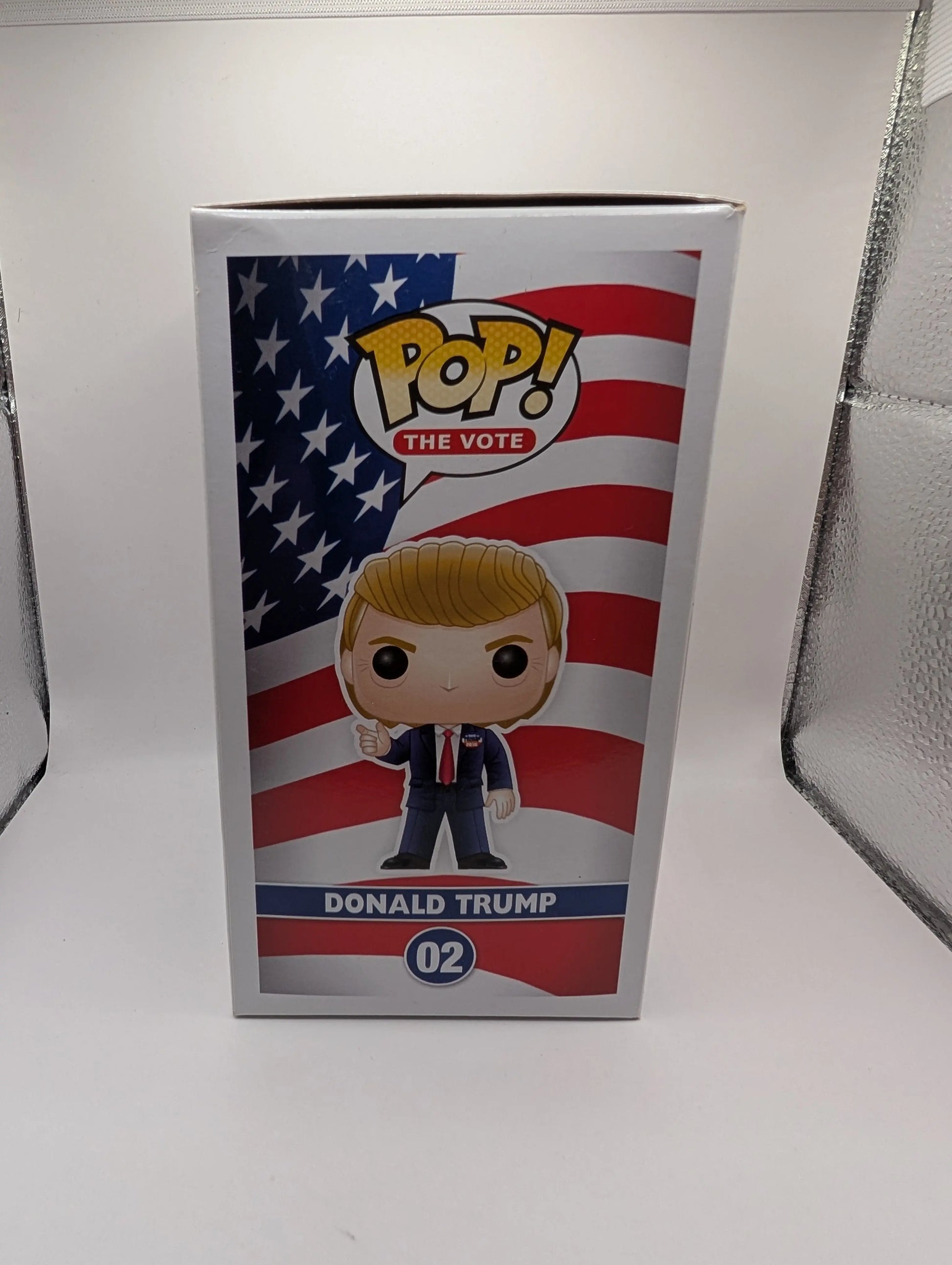 2016 Funko Pop The Vote #02 Donald Trump Campaign To The Whitehouse FRENLY BRICKS - Open 7 Days